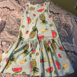 Last Chance! NWOT Girls Lands End Fruit Dress